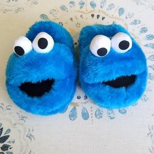 Cookie monster slippers